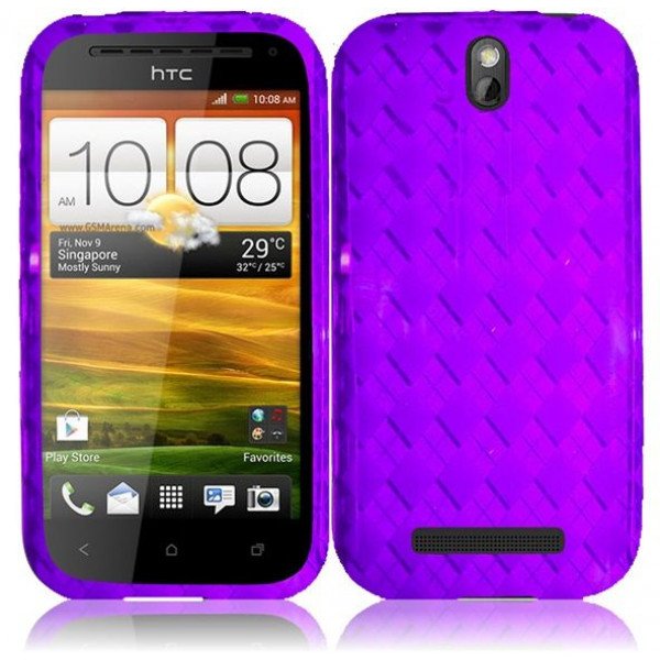 Wholesale HTC ONE SV TPU (Purple)